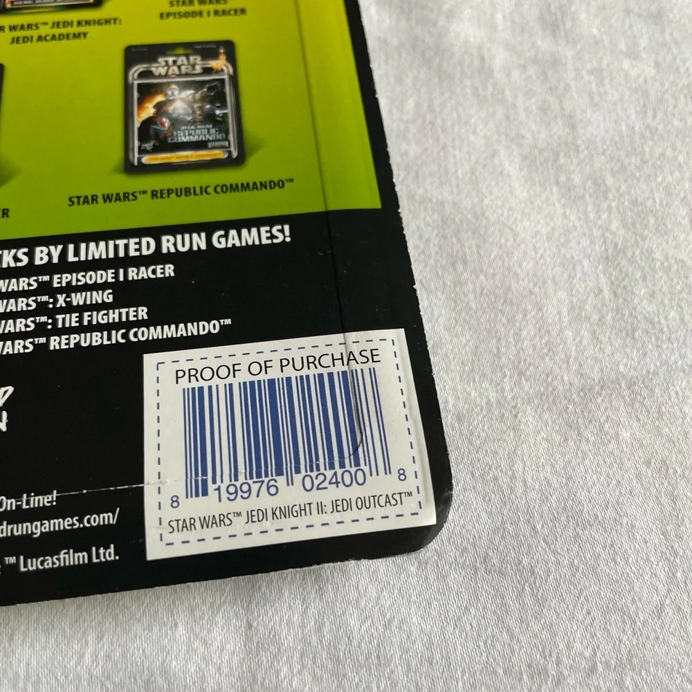 Star Wars Jedi Knight II: Jedi Outcast PC Game - Black, Blue, White